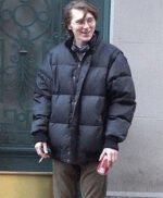 Batman 2022 The Riddler Black Puffer Jacket