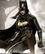 Batman Arkham Knight Batgirl Slim Fit Leather Jacket