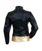 Batman Arkham Knight Batgirl Slim Fit Leather Jacket