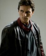 Batman The Dark Knight Red Cafe Racer Biker Jacket