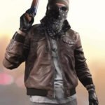 Battlefield 5 Death Dealer Bomber Leather Jacket