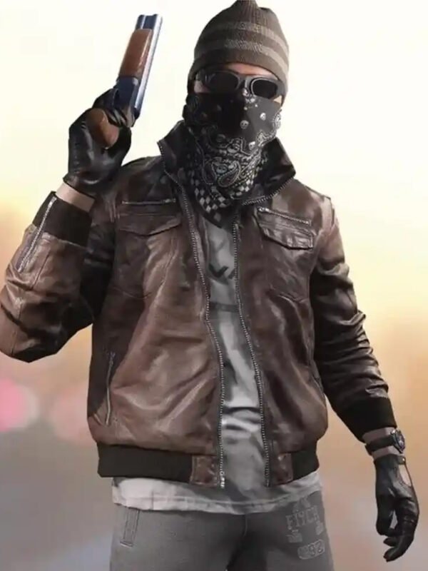 Battlefield 5 Death Dealer Bomber Leather Jacket