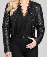 Batwoman Mary Hamilton Quilted Black Leather Jacket