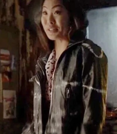 Batwoman S02 Mary Hamilton Tie-dye Leather Jacket
