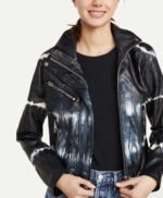 Batwoman S02 Mary Hamilton Tie-dye Leather Jacket