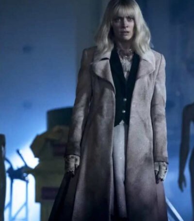 Batwoman S2 Beth Kane Long Suede Coat