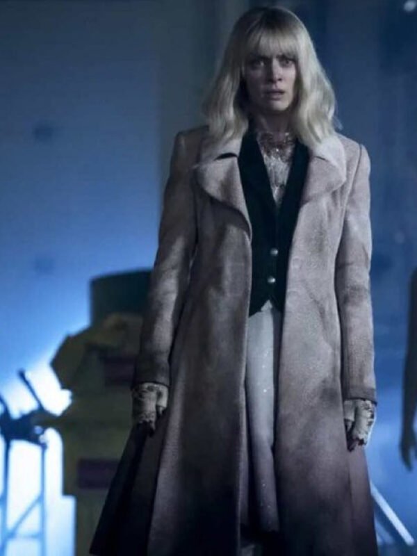 Batwoman S2 Beth Kane Long Suede Coat