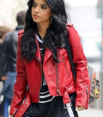 Becky G NYC Red Biker Jacket