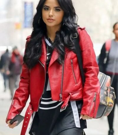 Becky G NYC Red Biker Jacket
