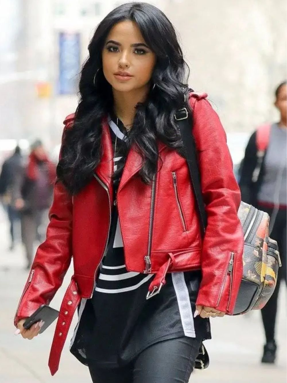 Becky G NYC Red Biker Jacket Becky G NYC Red Biker Jacket