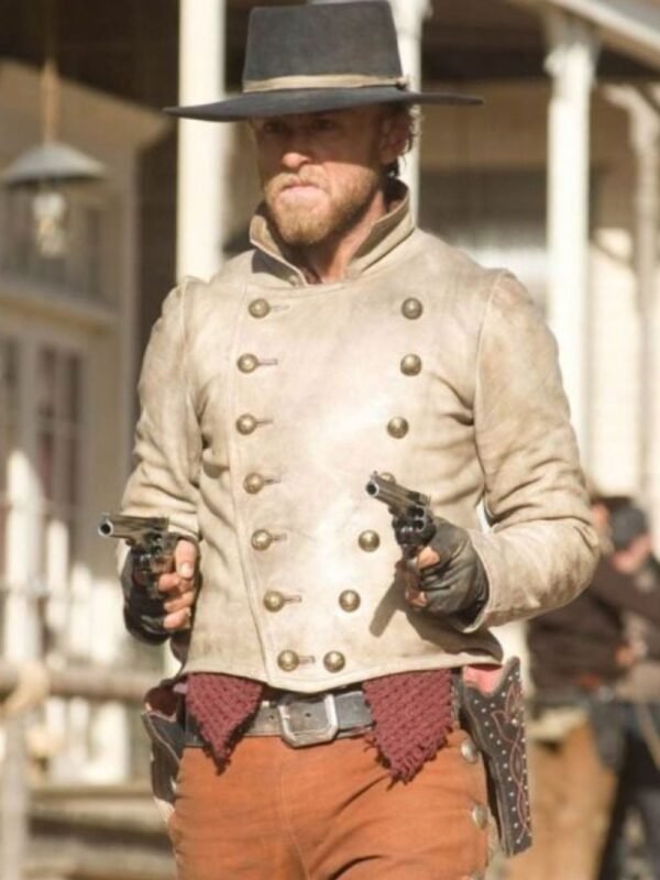 Ben Foster 3 10 To Yuma Leather Jacket