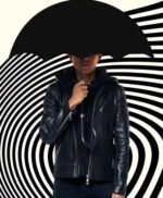 Ben Hargreeves The Umbrella Academy S02 Black Leather Jacket