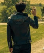 Ben Hargreeves The Umbrella Academy S02 Black Leather Jacket