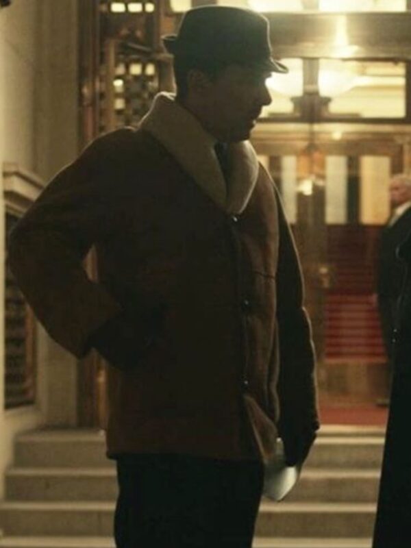 Benedict The Courier 2021 Brown Leather Coat