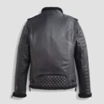Benjamin Biker Padded Quilted Shearling Jacket