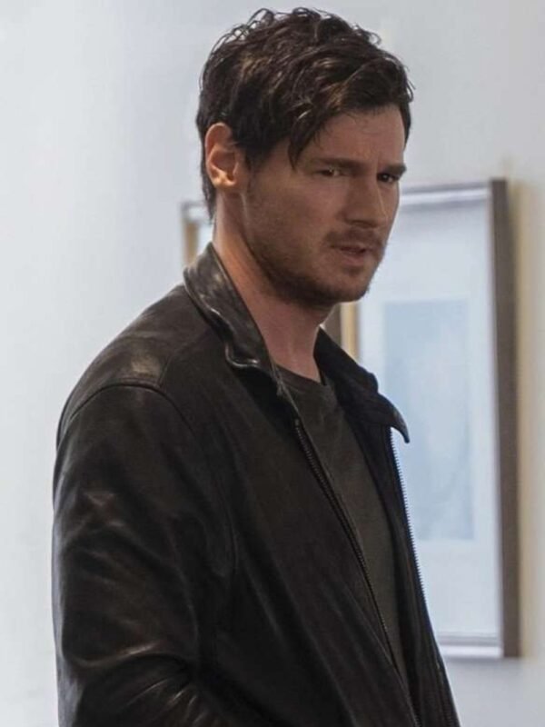 Benjamin Walker Jessica Jones Erik Gelden Black Leather Jacket