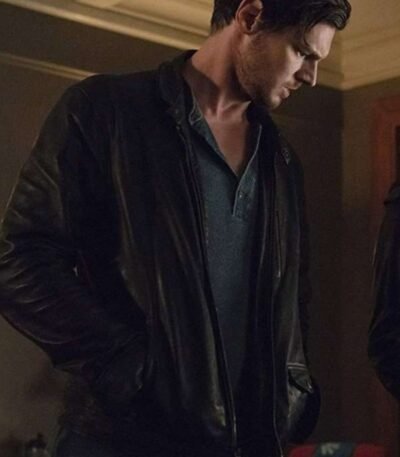 Benjamin Walker Jessica Jones Erik Gelden Black Leather Jacket