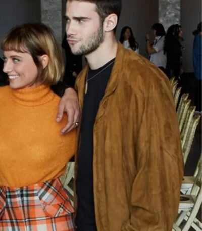 Berlin 2023 Roi Suede Leather Jacket