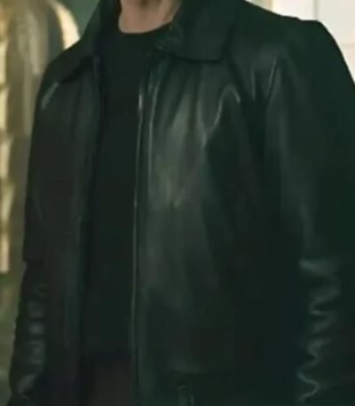 Berlín 2023 TV Series Berlin Black Leather Jacket