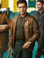 Berlin Pedro Alonso S01 Brown Leather Jacket