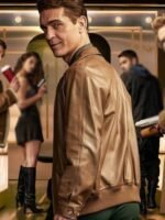 Berlin Pedro Alonso S01 Brown Leather Jacket