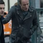Berlin Station Hector DeJean Black Leather Jacket