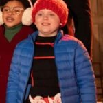 Best Christmas Ever 2023 Wyatt Hunt Blue Puffer Jacket