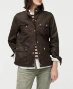 Beth Boland Good Girls Cotton Brown Jacket