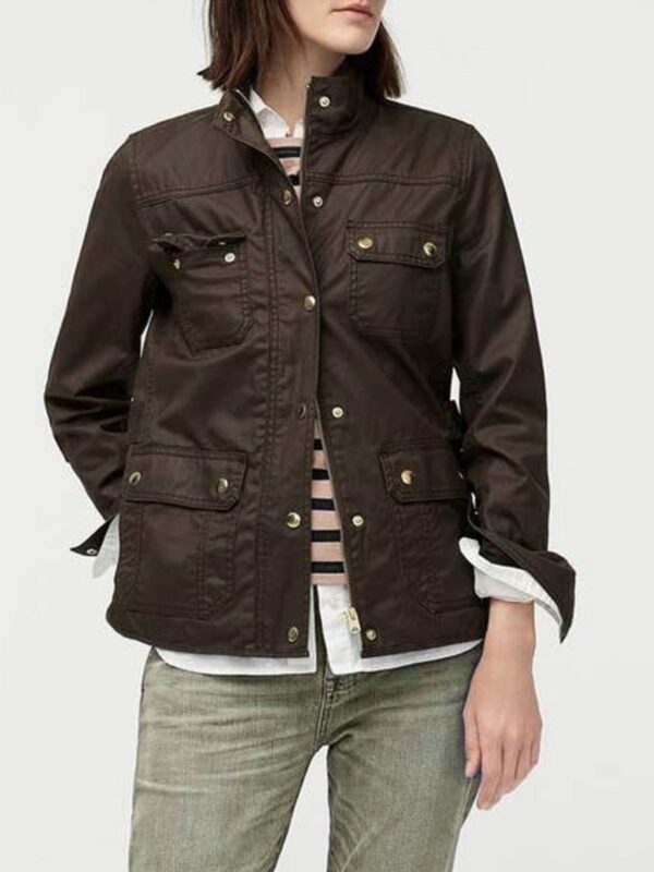 Beth Boland Good Girls Cotton Brown Jacket