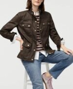 Beth Boland Good Girls Cotton Brown Jacket