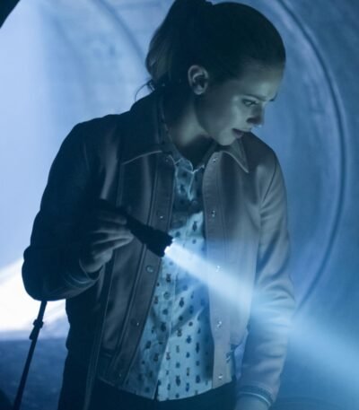 Betty Cooper Riverdale Brown Leather Bomber Jacket