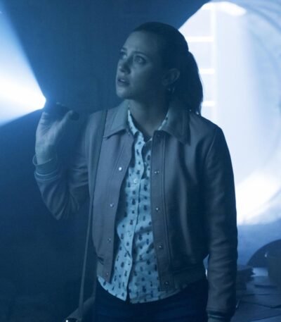 Betty Cooper Riverdale Brown Leather Bomber Jacket