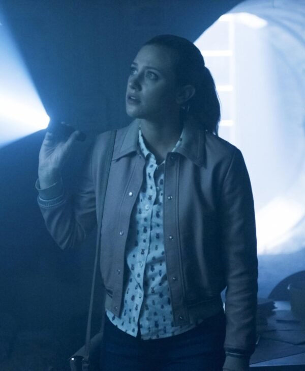Betty Cooper Riverdale Brown Leather Bomber Jacket
