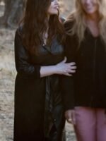 Bianca Mafia Mamma 2023 Black Trench Coat