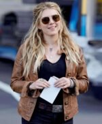 Big Sky Jenny Brown Leather Jacket