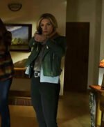 Big Sky S03 Katheryn Winnick Green Leather Jacket