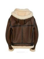 Billie Piper I Hate Suzie Brown Shearling Leather Jacket