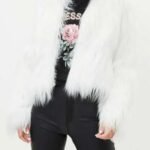 Billie Piper I Hate Suzie S01 White Fur Jacket