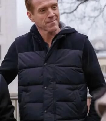 Billions S05 Bobby Axelrod Black Parachute Jacket