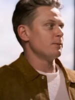 Billy Magnussen Lift 2024 Suede Shacket