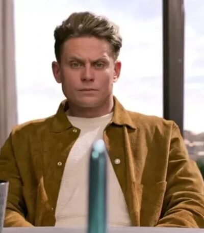 Billy Magnussen Lift 2024 Suede Shacket