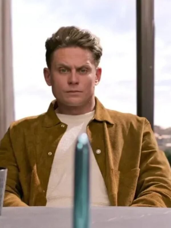 Billy Magnussen Lift 2024 Suede Shacket