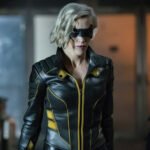 Black Canary Arrow Leather Jacket
