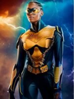 Black Lightning Anissa Pierce Cosplay Leather Jacket