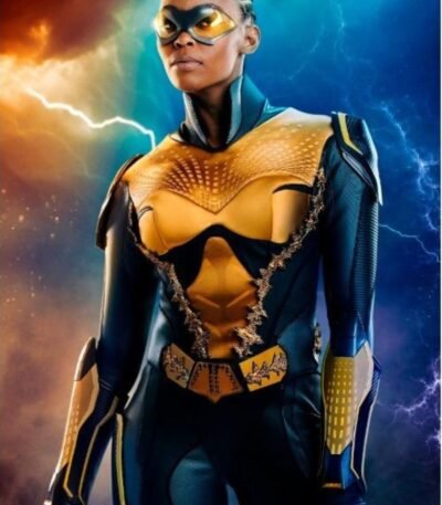 Black Lightning Anissa Pierce Cosplay Leather Jacket