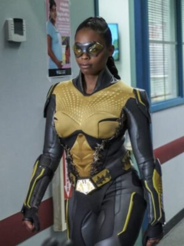 Black Lightning Anissa Pierce Cosplay Leather Jacket