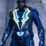 Black Lightning Jefferson Pierce Cosplay Leather Jacket