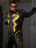 Black Lightning Jefferson Pierce Cosplay Leather Jacket