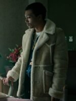 Black Mafia Family BMF Older Meech Shearling Fur Coat