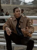 Da'Vinchi BMF Bomber Leather Jacket